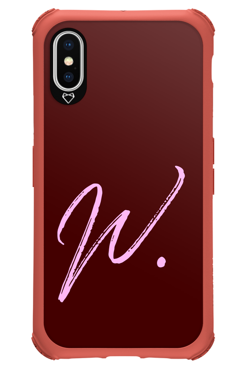 (Dark Blush) W 2.0 - Apple iPhone X