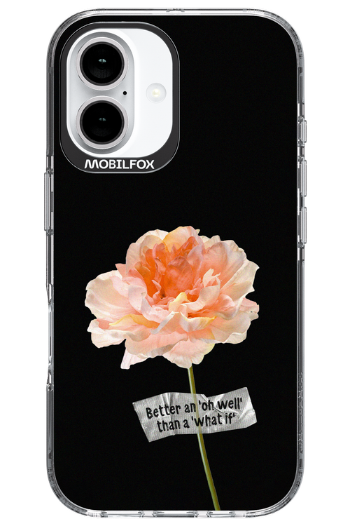 Flower Black - Apple iPhone 16