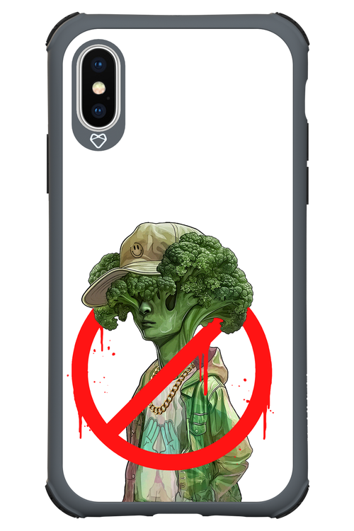 Anti Brokkoli White - Apple iPhone X