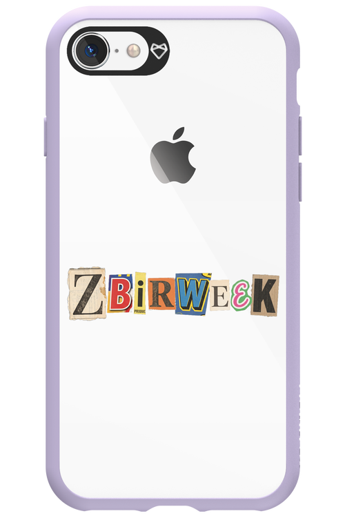 Zbirweek (transparent) 2.0 - Apple iPhone 8