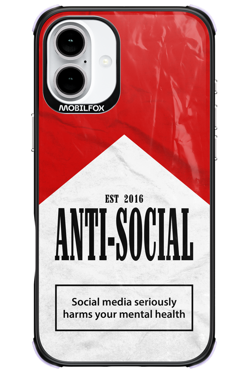ANTI-SOCIAL II 2.0 - Apple iPhone 16 Plus