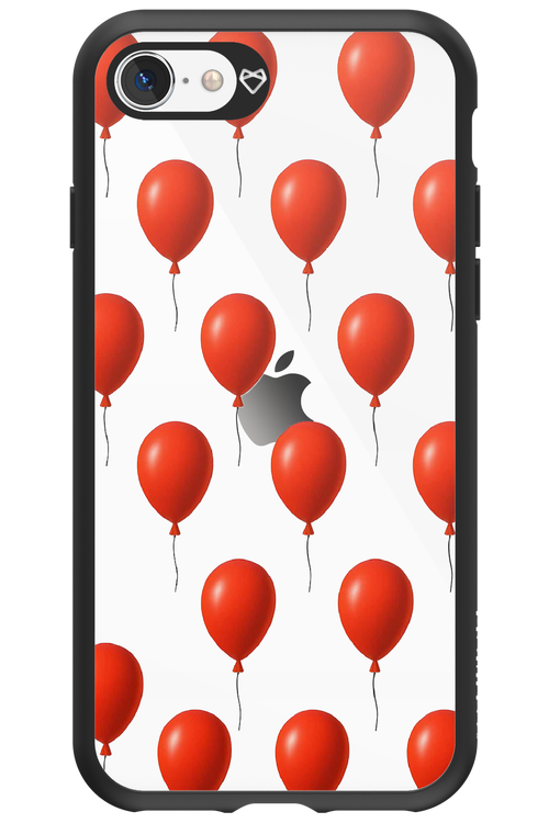 Red Balloons - Apple iPhone SE 2020