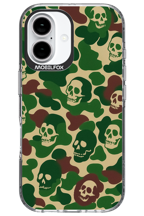 Camo Skull - Apple iPhone 16