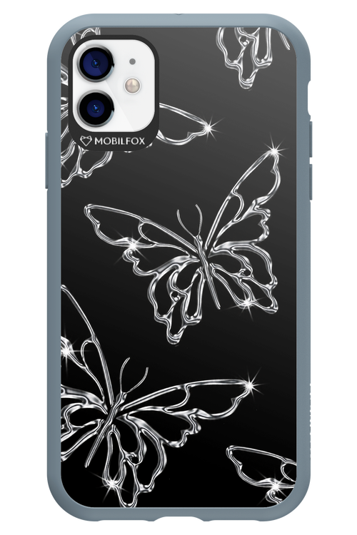 Silver Butterfly 2.0 - Apple iPhone 11
