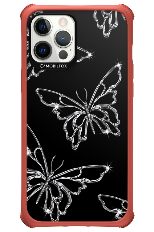 Silver Butterfly 2.0 - Apple iPhone 12 Pro Max