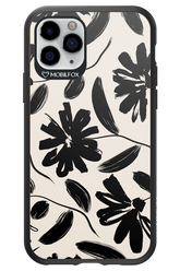 Monochrome Flowerss 2.0 - Apple iPhone 11 Pro