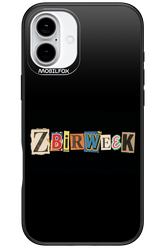 Zbirweek (black) 2.0 - Apple iPhone 16 Plus