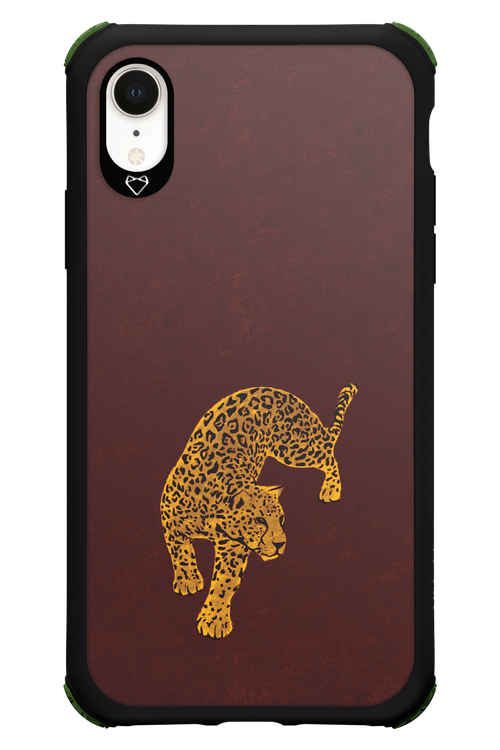 Burgundy Leopard - Apple iPhone XR