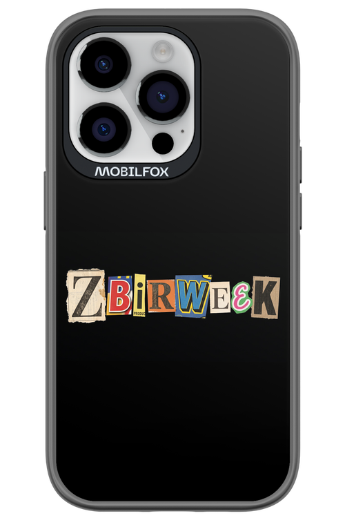 Zbirweek (black) 2.0 - Apple iPhone 14 Pro