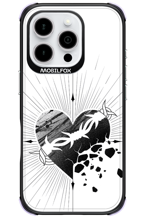 Fekete Szív 2.0 - Apple iPhone 16 Pro
