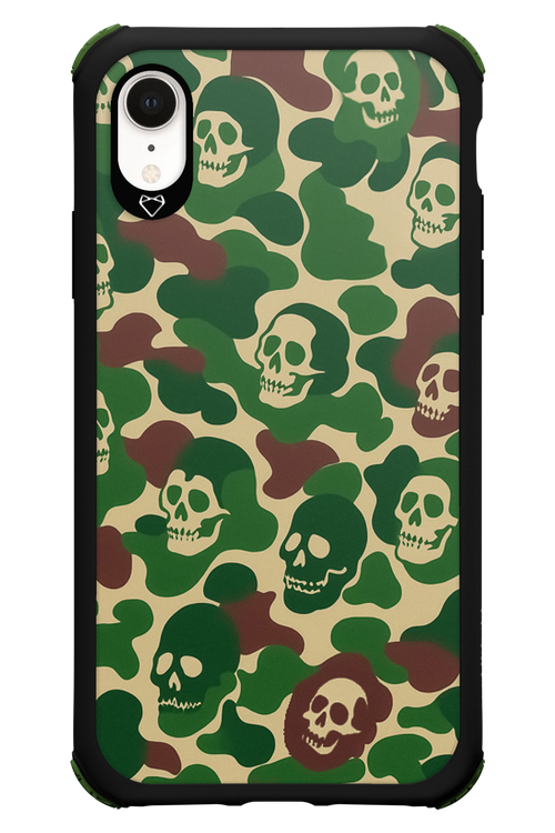 Camo Skull - Apple iPhone XR