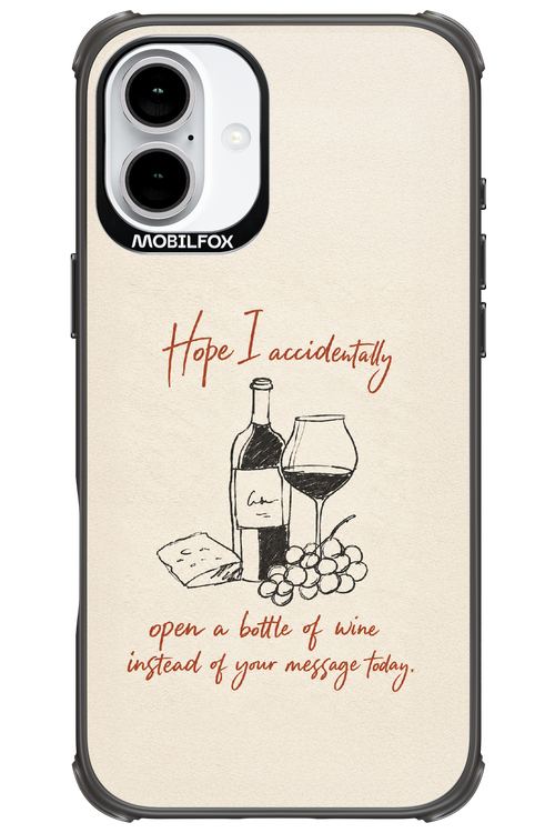 Bottle of wine 2.0 - Apple iPhone 16 Plus