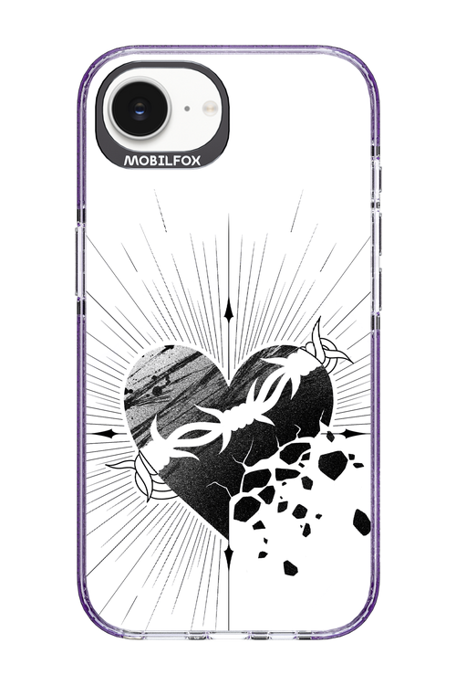 Fekete Szív - Apple iPhone 16e