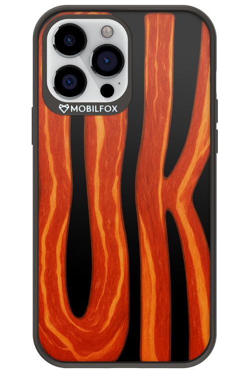 OK (Black-Red) - Apple iPhone 13 Pro Max