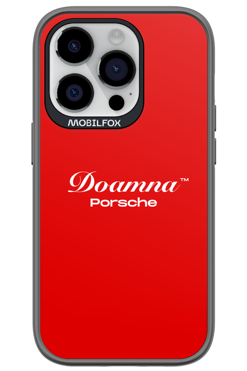 Doamna Porsche (red) - Apple iPhone 14 Pro