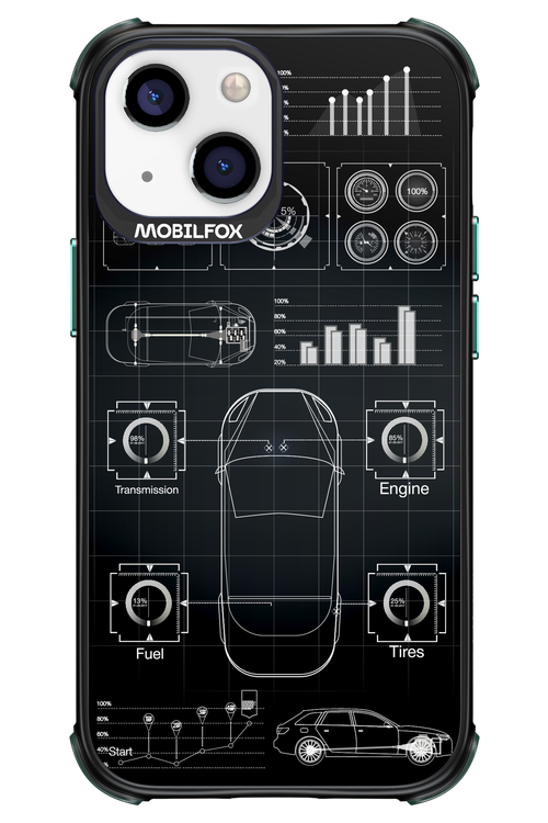 Cyber Grid 2.0 - Apple iPhone 13 Mini
