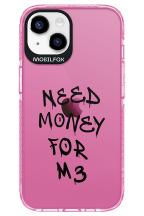 Need M3 Transparent Black - Apple iPhone 14