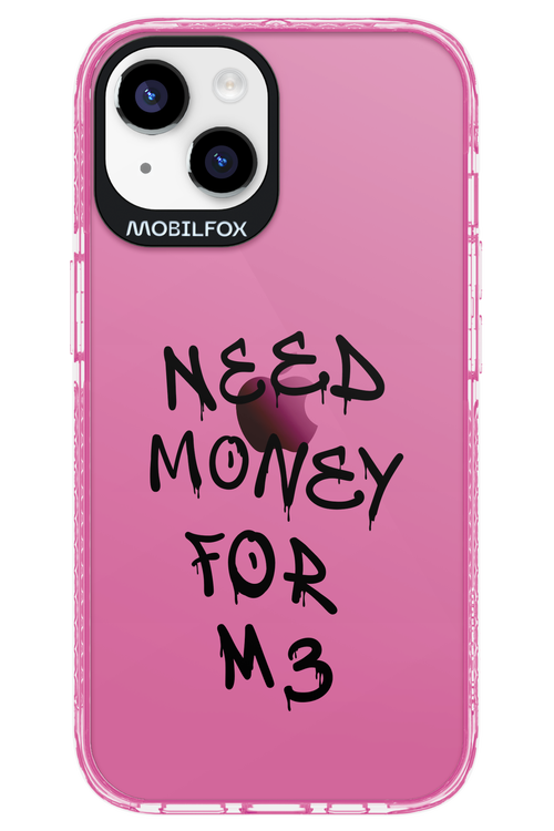 Need M3 Transparent Black - Apple iPhone 14