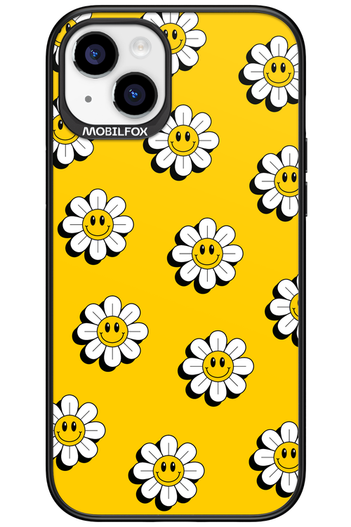 Smiley Flowers - Apple iPhone 15 Plus