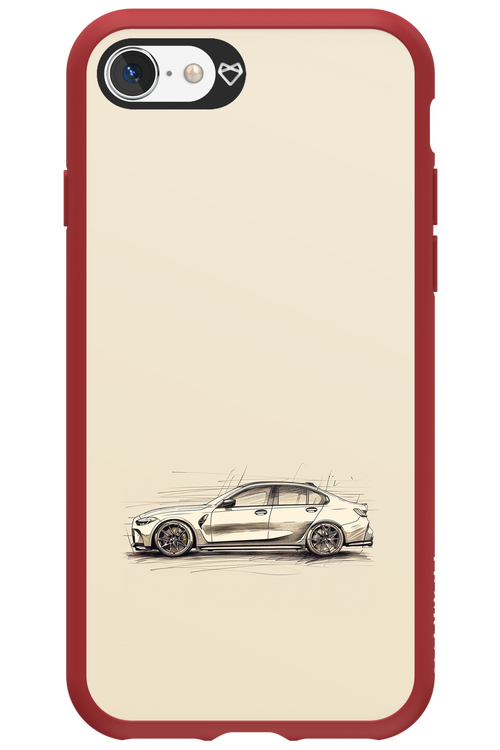Sketch Car - Apple iPhone SE 2022