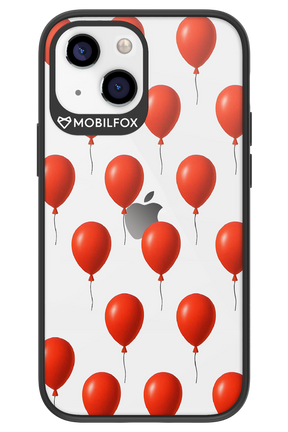 Red Balloons - Apple iPhone 13 Mini