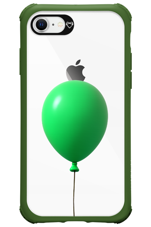 Green Balloon - Apple iPhone 8