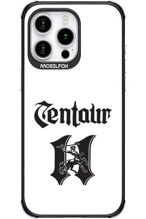 Centaur Logo White 2.0 - Apple iPhone 15 Pro Max