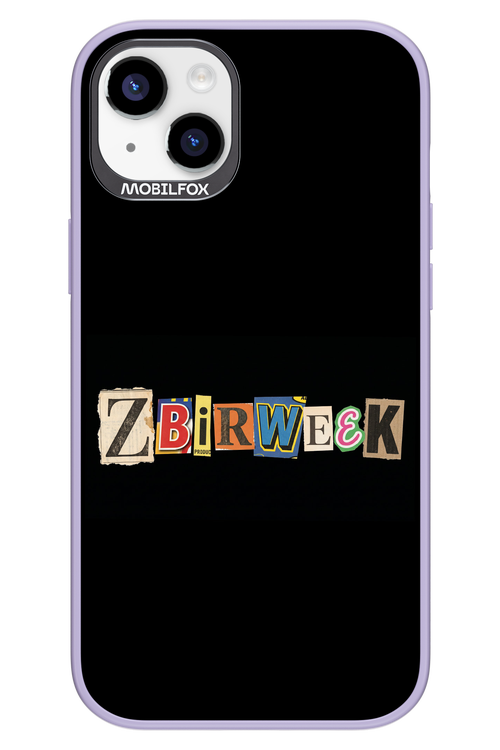 Zbirweek (black) 2.0 - Apple iPhone 14 Plus
