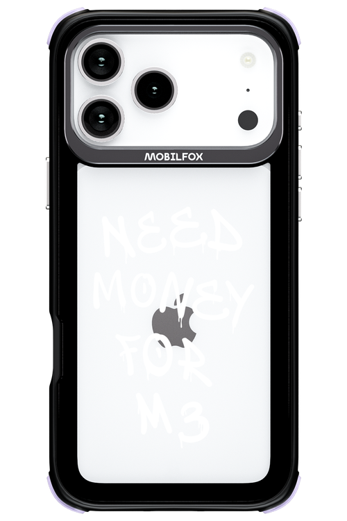 Need M3 Transparent White - Apple iPhone 17 Pro Max