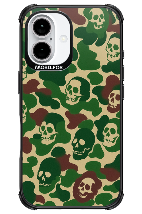 Camo Skull - Apple iPhone 16