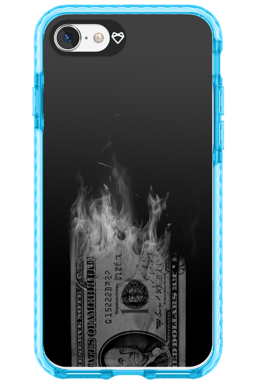 Money Burn B&W 2.0 - Apple iPhone 8