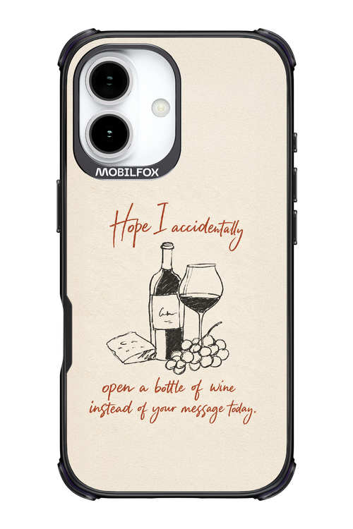 Bottle of wine 2.0 - Apple iPhone 17