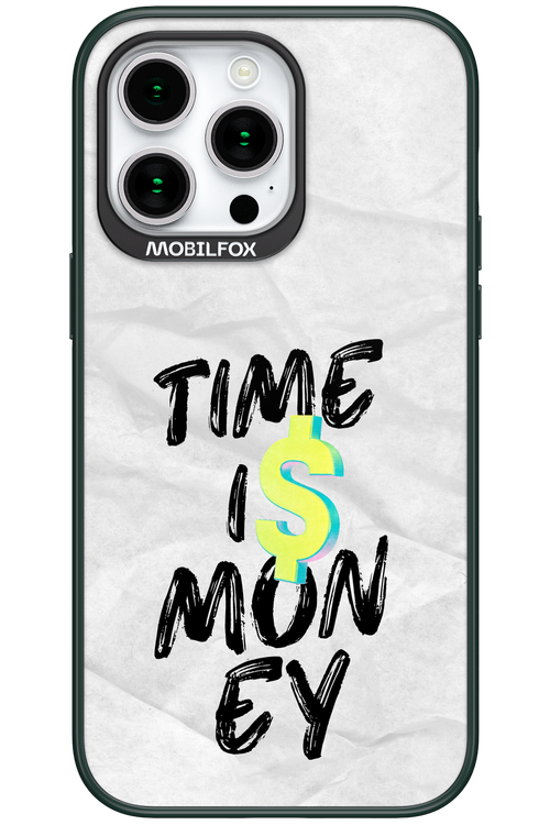 Time Is Money - Apple iPhone 15 Pro Max