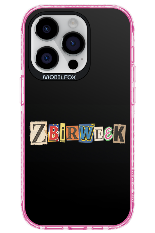 Zbirweek (black) 2.0 - Apple iPhone 14 Pro