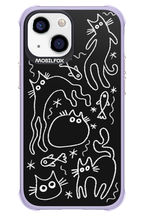 CHALK_CATS 2.0 - Apple iPhone 13 Mini