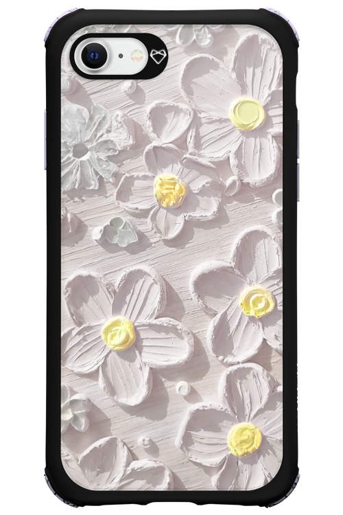 White Flowers 2.0 - Apple iPhone 8