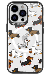 Scary Dachshund (Transparent) - Apple iPhone 13 Pro