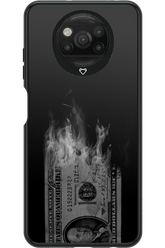 Money Burn B&W - Xiaomi Poco X3 NFC