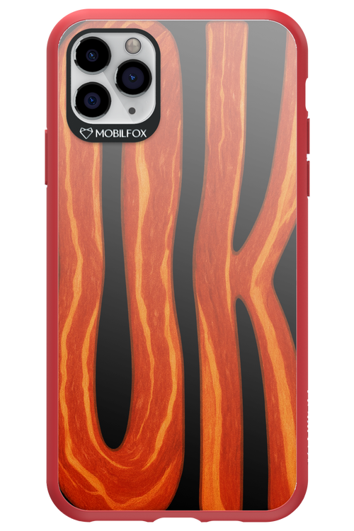 OK (Black-Red) - Apple iPhone 11 Pro Max