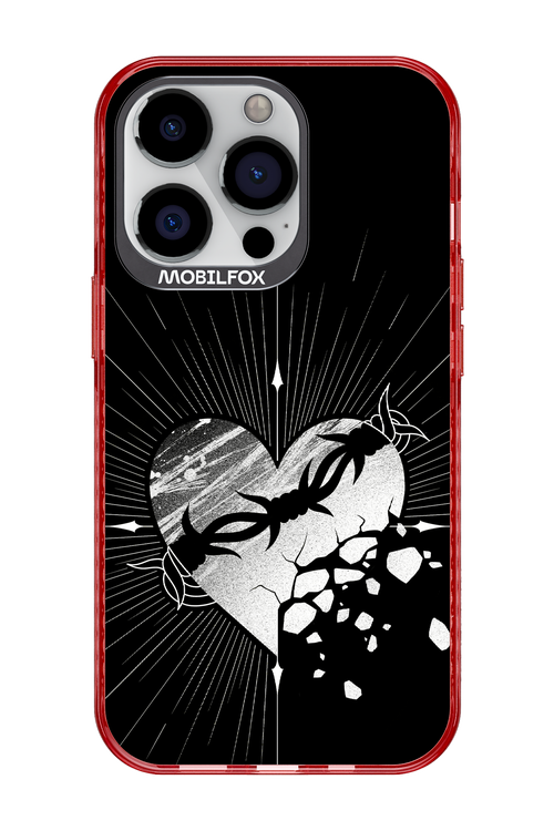 Fehér Szív - Apple iPhone 13 Pro