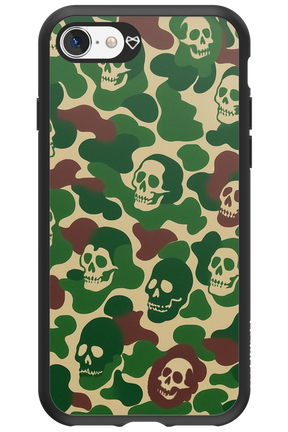 Camo Skull - Apple iPhone 8