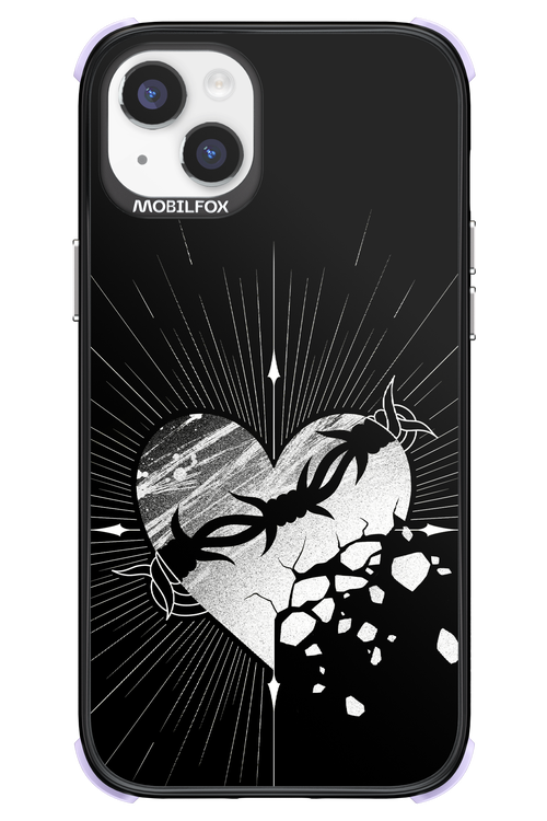 Fehér Szív - Apple iPhone 14 Plus