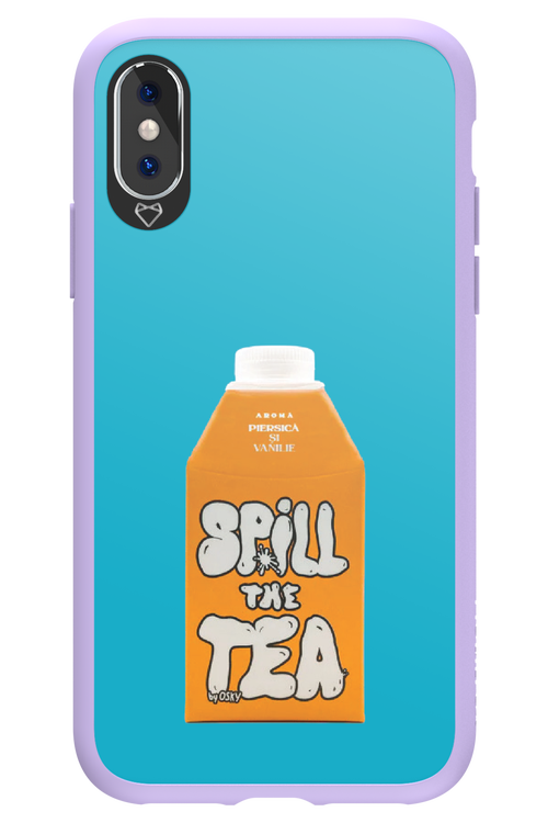 Yellow Splash - Apple iPhone X