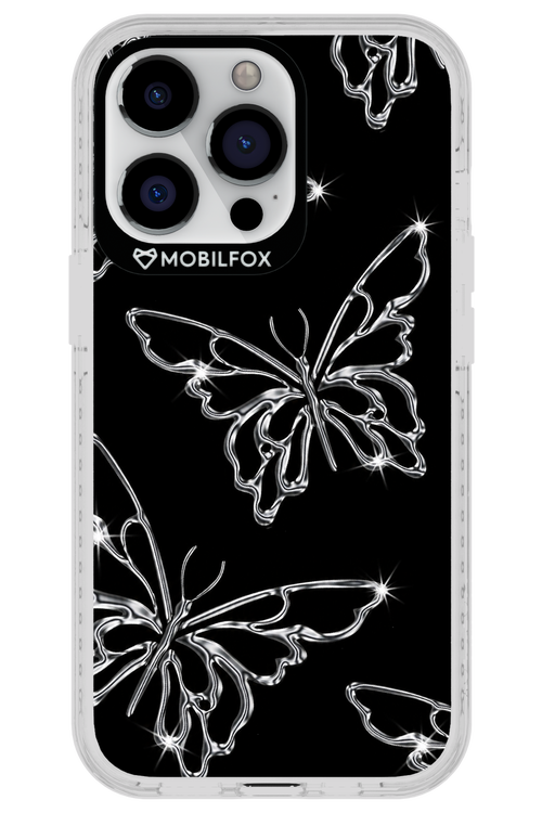 Silver Butterfly 2.0 - Apple iPhone 13 Pro