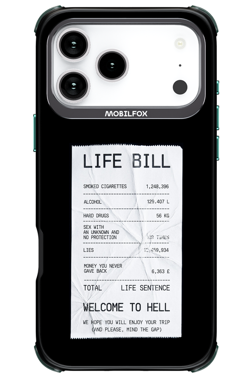 bill 2.0 - Apple iPhone 17 Pro Max