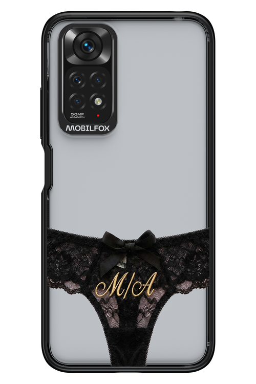 Black Panties Transparent 2.0 - Xiaomi Redmi Note 11/11S 4G