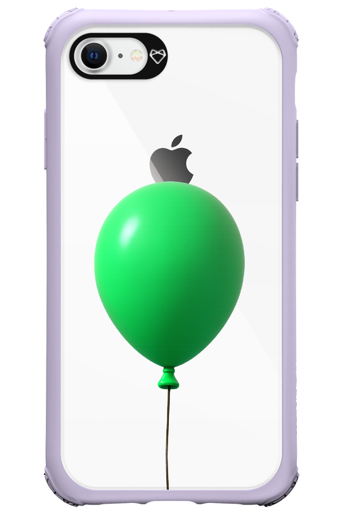 Green Balloon - Apple iPhone 8