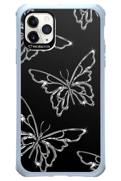 Silver Butterfly 2.0 - Apple iPhone 11 Pro Max