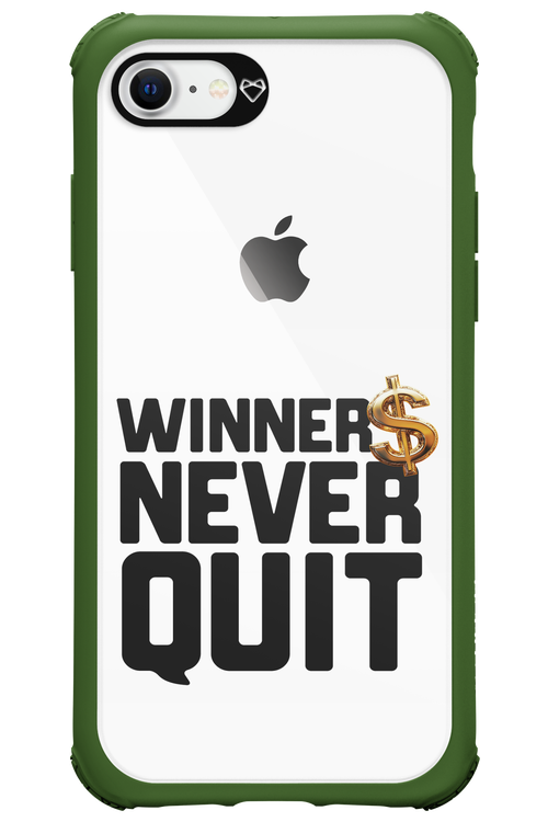 Winners Never Quit - Apple iPhone 8