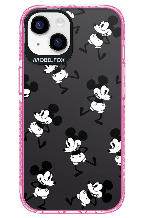 Iconic Mouse (antracite pattern) - Apple iPhone 14